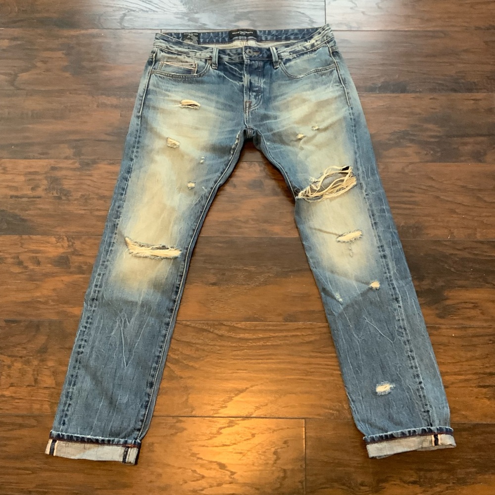 Cult Of Individuality Distressed Jeans
